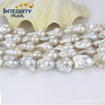 Freshwater Nulceated Pearl Strand AAA- Quality 16mm Wholesale Pearls Strands
